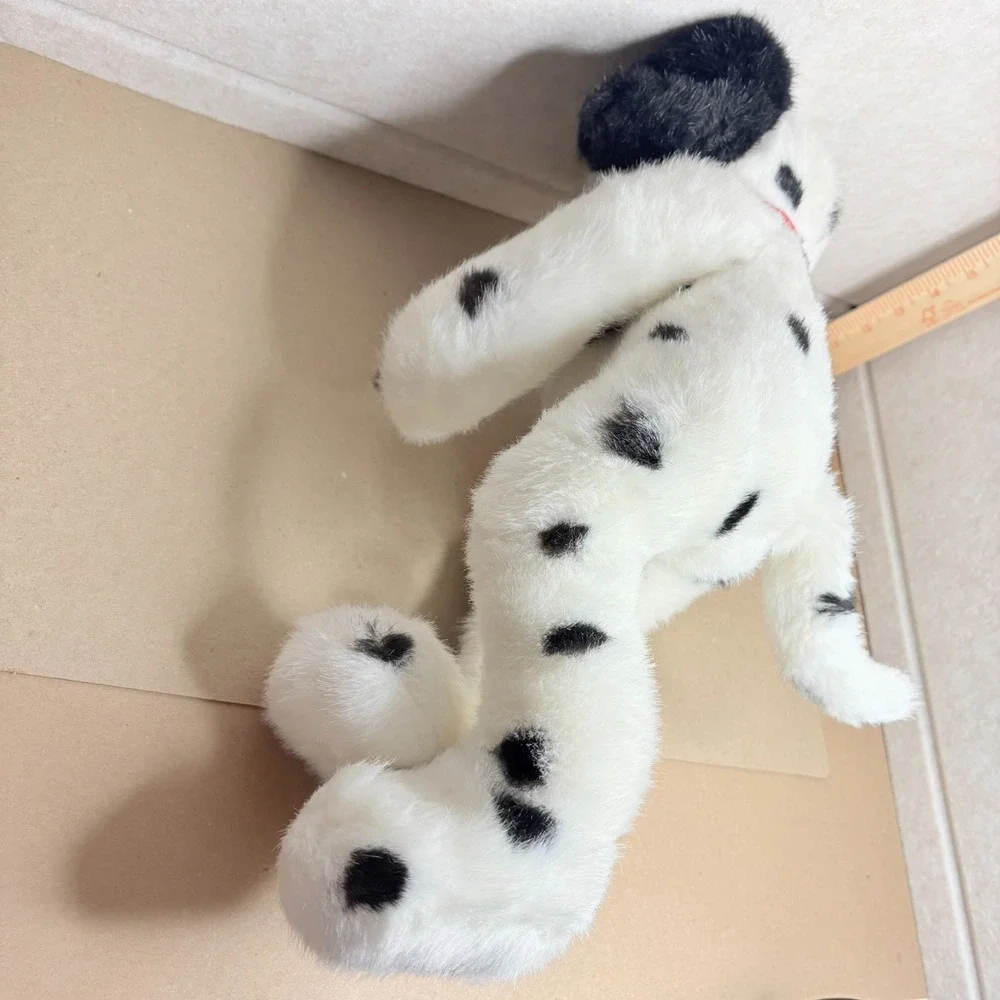 Build A Bear 1997 Dalmatian Plush Dog Vintage BAB Puppy Black White Spots